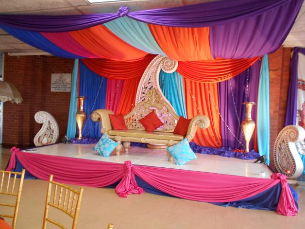 comsa lounge ukzn mendhi decor durban